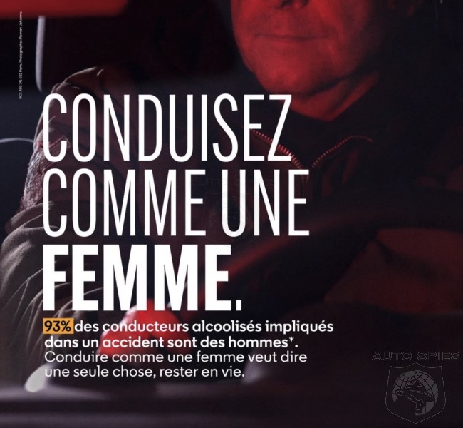French Government Tells Men To Start Driving Like Women